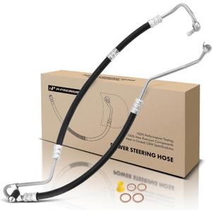 A-Premium Power Steering Pressure Hose Line Assembly Compatible with Land Rover Range Rover, 2010 2011 2012, Pump To Gear/Rack Pinion