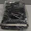 Home Zone Living Small Collapsible Dish Drying Rack for RVs and Small Kitchens with Adjustable Length and Utensil Caddy