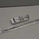 759240-BL Trinsic Wall Mounted 24" Towel Bar in Matte Black & 759460-BL Wall Mounted Trinsic Towel Ring in Matte Black & 75935-BL Trinsic Zinc Towel Hook, Matte Black