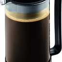 Bodum 34oz Brazil French Press Coffee Maker, High-Heat Borosilicate Glass, Black - Made in Portugal