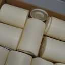 Enido 9pcs Flameless Flicking LED Candles with Remote, Battery Operated Outdoor Waterproof Candles, Electric Candle for Dining Tables and Fireplaces (Water Resistance, Pack of 9 (D: 3" x H: 4"4"5"5"5"6"6"6"6"))