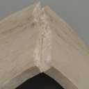 Natural Travertine Tray Luxury Travertine Vanity Tray Cloud Shape for Bathroom Kitchen Counter, Decorative Service Plate Perfume Plate, Catchall Tray for Jewelry, Candle, Perfume, 13.7x9.0x0.6in