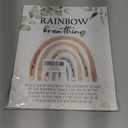 Rainbow Breathing Calm down Poster Kids Teens Mindfulness Coping Skills Activity Grounding Technique Calming Strategies School Counselor Prints Posters Metal Tin Sign Wall Art Deco Pack Of 2