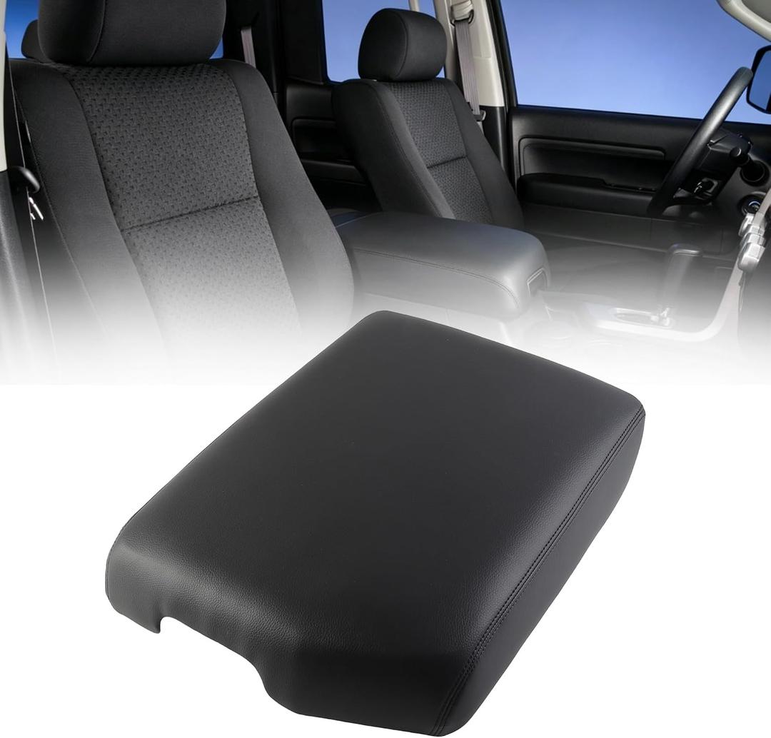 Dasbecan Center Console Armrest Lid Compatible with 2007-2013 Toyota Tundra