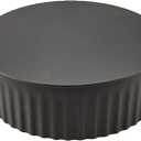 Replacement 6 in Black Stove Pipe Clean Out Tee Cap with Crimp 24 Gauge Fits ModelsBM0151 6527618