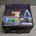 Pak Smart Permanent Outdoor Lights, 100FT with 60 LED, IP67 Waterproof Christmas String Lights, Scene Modes & Music Modes, Compatible with Alexa & Google Assistant, Outdoor Decor for House Garden