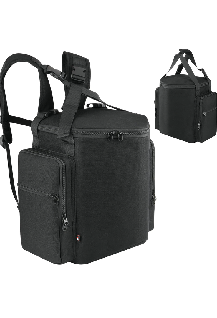 TXEsign Travel Carrying Backpack for Bose S1 Pro/Bose S1 Pro+, Slip Cover Case with Shoulder Strap &Accessory Pocket, Portable Carry Bag Holder w Handle Strap for Bose Speaker