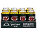 Guaraná Antarctica Zero, The Brazilian Original Guaraná Soda, Zero Sugar, 11.83 fl oz (Pack of 12) BBD: 11/19/25