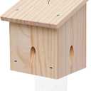 Carpenter Bee Trap for Outside - Pentroof Style Nature Hanging Wood Carpenter Bee Traps Outdoor - Best Bee Trap - Insect Traps with Removable Vault