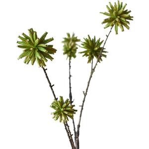 Melorca&Guilla Artificial Plants,4PCS 35.4" Green Faux Branches for Vase,Faux Greenery Stems Fake Plants for Shop Garden Office Home Dcor (Green Orchid Fruit)