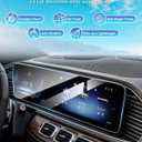 Karltys Screen Protector for 2019-2025 2026 Mercedes-Benz GLE GLS 350 450 12.3-Inch Touchscreen, 9H Tempered Glass Protector for Mercedes GLE Accessories Car Instrument Cluster Screen Cover Anti Glare