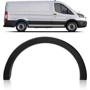 Rear Right Fender flare Molding Trim Wheel Cover Compatible with 2015-2023 Transit 150 250 350,Rear Passenger Side Door Fender Replace FO1790121 CK4Z61280K97AC