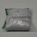 ChrisDowa Blackout Door Curtains for Doorway Privacy, Grommet Closet Curtain for bedroom closet door, Thermal Insulated Temporary Door Cover Room Divider Curtain (1 Panel, Greyish White, 34 x 80 Inch)