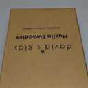 david's kids 4 Pack Baby Muslin Swaddle Blankets 47" x 47", 100% Cotton Swaddling Blankets Wrap for Boys Girls, Ultra Soft Breathable Receiving Blanket, New Born Essentials, Brown&Grey&Ginger&Beige