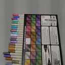 ARTISTRO Only 23 Metallic Dual-Tip Acrylic Paint Markers for Rock, Canvas, Glass, Wood, & More Fine + Brush Tips