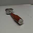 54mm Bottomless Portafilter Breville Compatible Rosewood Handle & Naked 18-21 Gram Filter Basket Included Fits Barista Express, Pro, Touch, Bambino Plus, Infuser, Duo Temp Pro Impress