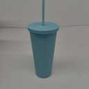 Mermaid Scale Matte Tumbler- Teal, 24 Oz