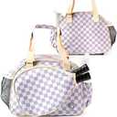 Pik’le’Ball Sport Premium Women's Pickleball Bag – Stylish and Versatile Sports Bag with Water Bottle Holder, Padded Paddle Pocket, and Spacious Design (fits 2+ Paddles!)