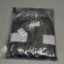 Rain Gear for Men Women Waterproof Lightweight Rain Suits Hideaway Hood Rain Jacket and Rain Pants for Outdoor (Large, Black)