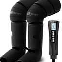 Christmas Gifts for Men Women Dad Mom, Mother's Day, Father's Day, Air Compression Massager with Heat for Foot, Leg, Calf, Thigh, Knee, Helpful for Varicose Veins,Muscle Fatigue, Cramps Swelling Edema