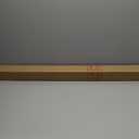 Exclusive Home Curtains Ogee 1" Curtain Rod and Coordinating Finial Set, Matte Silver, Adjustable 36"-72"