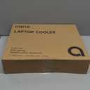 llano V12 Ultra Laptop Cooling Pad with Smart Software Control, RGB Gaming Laptop Fan Cooler Stand, 5.5" Turbo Fan, Adjustable Speed, 3-Port USB 3.0 Hub, 3 Height Stands, for 15.6"-19" Laptops, Black