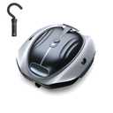 Robotic Pool Cleaner, Cordless Pool Vacuum with Industry Leading Suction Power, Bluehole Tech, DirtLock Tech, Smart Sensor for Above-Ground Flat Pools up to 850 Sq.Ft, Silver