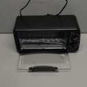 Elite Gourmet 2-Slice Toaster Oven Aluminum, Glass, Plastic Black