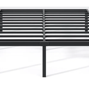 Metal Bed Frame,Queen Size Bed Frame with Storage Space,Heavy Duty Sturdy Mattress Foundation,Easy Assembly,No Box Spring Needed, Black,14 Inch,Queen