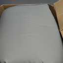 Waterproof Baby Play Mat for Floor 1.3" Thick Memory Foam 59 * 59 Cushion Playpen Playmat Tummy Time Crawling Mat Nursery Rug Pad Mattress Create Soft & Safe Area for Infants,Toddler,Kids,Grey