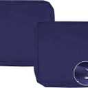 Sqodok Outdoor Cushion Covers 25x27, Waterproof Outdoor Seat Cushion Slip Cover Patio Furniture Chair Cushion Cover Replacement Pillow Slip Seat Cushion Cover 2 Pack, Blue
