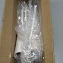 Empire Lamp Shades Set of 2, 6" Top x 16" Bottom x 10.8" High, Large Beige Lamp Shades for Table Lamps Floor Lamps, Natural Linen Lampshades Replacement, Spider, Harp Holders Included, Easy Assembly