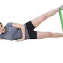 Synergee Exercise Fitness Resistance Band Mini Loop Bands That Perform Better When Working Out at Home or The Gym (d) Blue 10 Pack)