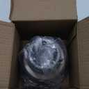 BOTEMY Stainless Steel Sink Drain Strainer 3-1/2 Inch Kitchen Sink Drain Assembly Kit with Removable Deep Sink Strainer Basket and Sink Stopper Flat Cover Replacement for Home Standard Kitchen Sinks (Brushed)