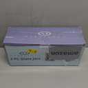 Set of 3 Glass Jar with Lid 1 Liter | Airtight Glass Storage Container for Food, Pasta, Coffee, Candy, Dog Treats, Snacks | Glass Organization Canisters for Home & Kitchen | 34 Ounces