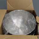 Nuogo 10 Pcs Black Bowls 5.9 Inch Stainless Steel Mixing Bowls Decorative Esthetician Bowl for Facial Metal Serving Bowl for Holiday Birthday Party Wedding Baking Prepping Salad Fruit Soup