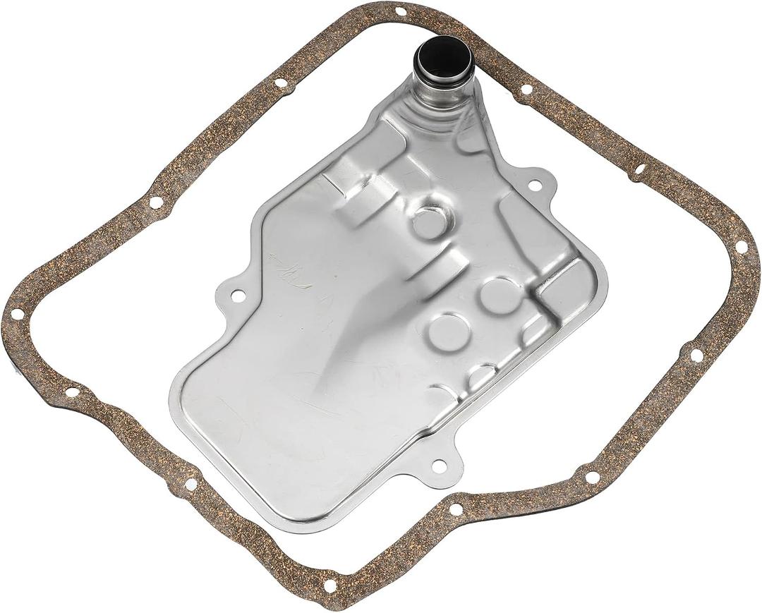 X AUTOHAUX 1 Set 31728-AA120 31728-AA121 Transmission Filter Oil Pan Gasket Assembly for Subaru Forester 2.0L 2014-2018