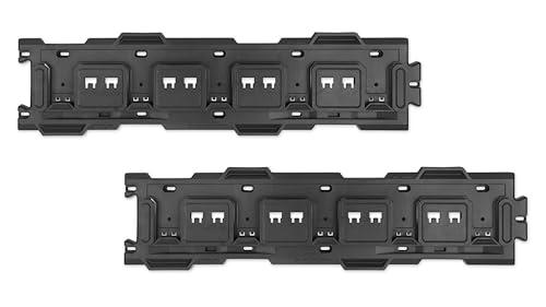 PR1ME 31 Inch Heavy Duty Garage Storage Wall Rails, 2 Pcs Wall Mount Organization Rails, Organization Tool Storage Utility Rack for Hooks