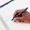 6 x Sharpie S-Gel Pen Refills, Medium Point, 0.7 mm, Black Ink, Pack Of 2 Refills