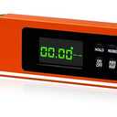 16inch Digital Level with LCD Display - Bubble Light Up Function - Multi Purpose:Magnetic Torpedo Level, Angle Finder 0-90 & 0-180 Range -Leveler Tool for Woodwork,Saw & Home Leveling (Champagne)