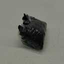 Womens Bikini Set High Waisted Swimwear Tie Knot High Rise Two Piece Swimsuits Bathing Suits (Large, Black)