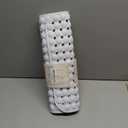 OTHWAY Bath Tub Shower Mat Non Slip, Bathtub Floor Liner Mats for Inside Shower Bathroom, Suction Cups and Drain Holes for Feet Scrubbing, Machine Washable, Soft on Feet, 35x16 Inch, White