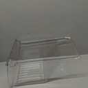 Refrigerator Crisper Drawer Pan Replacement For 240337105 240337107 240337108 240337109 Refrigerator Pan Shelf Replacement only Plastic (Clear)