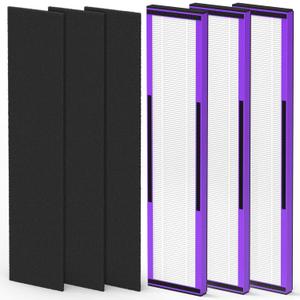 3-Pack Upgraded 2-in-1 Replacement Filter Compatible with Bionaire BAP9700, BAP520, BAP9435 Purifiers and Holmes HAP1702, HAP9422, HAP9423, HAP9424, HAP9425 Purifiers