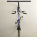 Rubbermaid FastTrack Garage Organization System Vertical Bike Hook Black Holds up to 50 Pounds Wall Mount and Heavy Duty Garage Hanger for Bike Storage