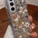 Case for Samsung Galaxy Z Fold 5 TPU Cover | Cute, Bling, Diamond, Girly Design, Glitter, Rhinestone, for Women Girls, Perfume