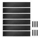 Dyna-Living 40 x 8 Inch Steel Landscape Edging 6 Pack Metal Edging for Landscaping Garden Edging Border, 20FT Total Landscape Edging Border Metal Landscape Edging with Clips for Lawn, Garden, Yard