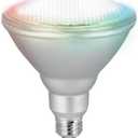 Feit Electric PAR38/RGBW/CA/AG 90 Watt Equiv, 2.4 GHz WiFi Only, No Hub Required, Color Changing and Tunable White (1 Count (Pack of 1))