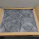 Art3d Decorative Ceiling Tile 2x2 Glue up, Suspended Ceiling Tile Pack of 12pcs Black Floral