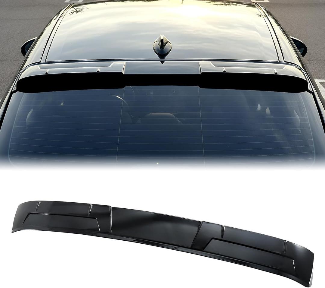 Gloss Black Rear Window Roof Spoiler for Toyota Camry 2018-2024